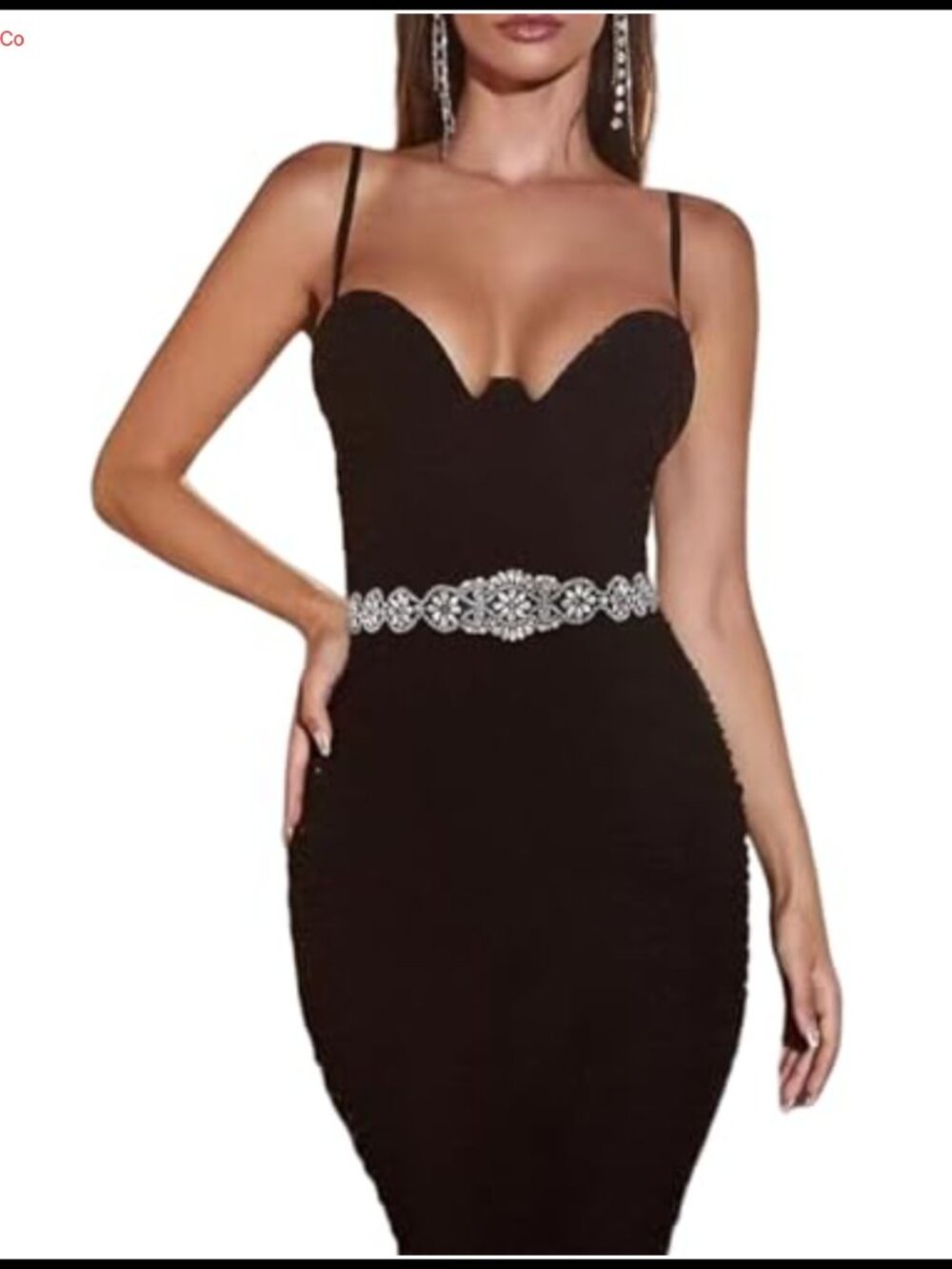 Rhinestone Pearl Wedding Dress Belt Bridal Sash for Women